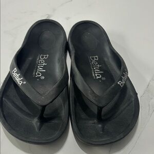 Betula Black Flip Flops
